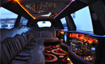 Black SUV limo