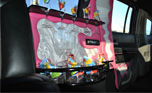 Pink Dodge Limousine