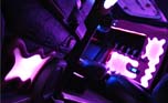 Pink Dodge Limousine