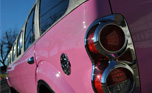 Pink Dodge Limousine